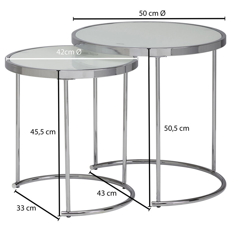 Choy Frame Nesting Tables