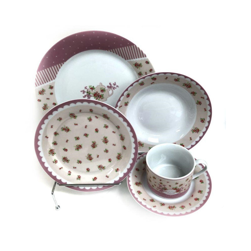 Conti Bone China Dinnerware Set 20 Piece - Service for 4