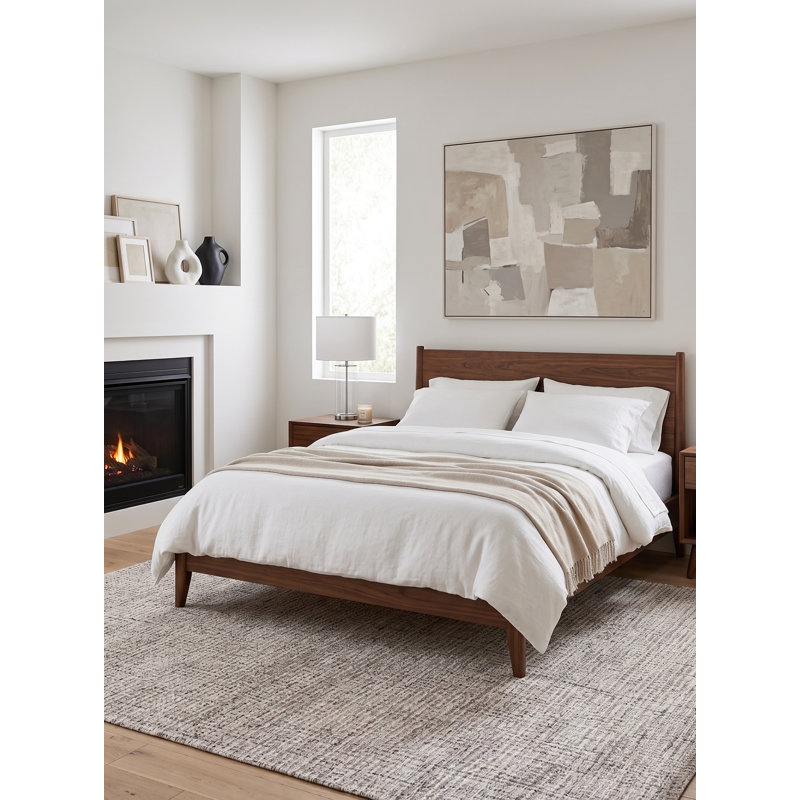 Struttura Rectangle Area Rug in Ivory/Charcoal/Tan, Rectangle 5' x 8'