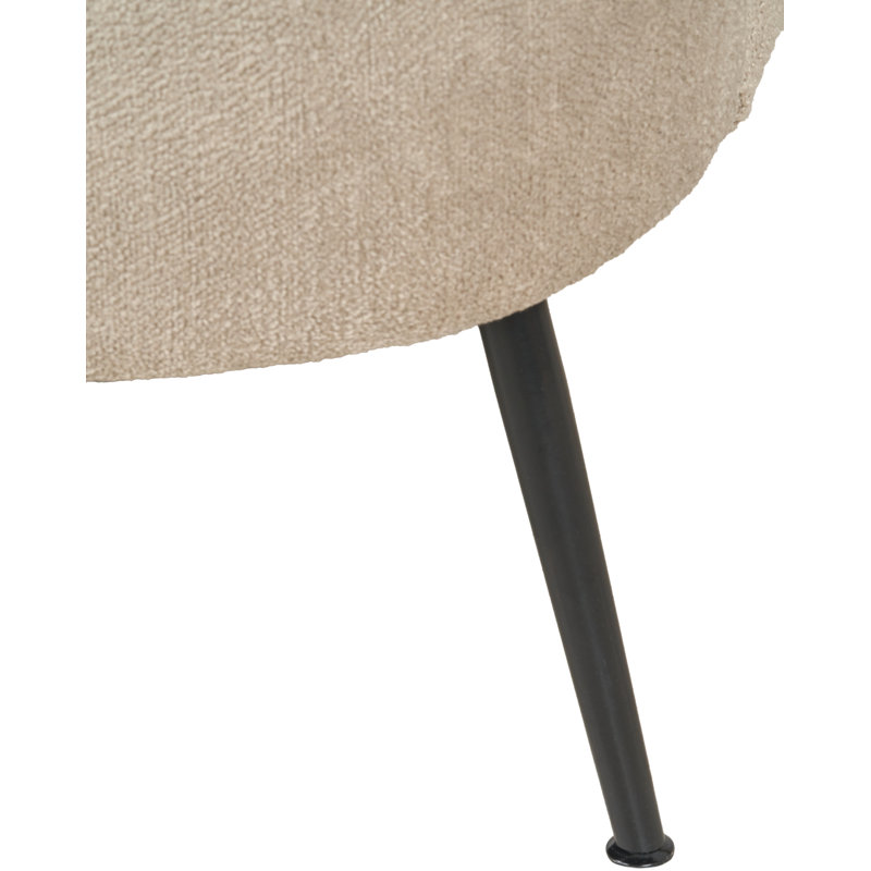 Stockville 2 Seater Chenille Sofa, Beige Teddy