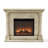 44.5"W Freestand Electric Fireplace With Remote Control-1791109618