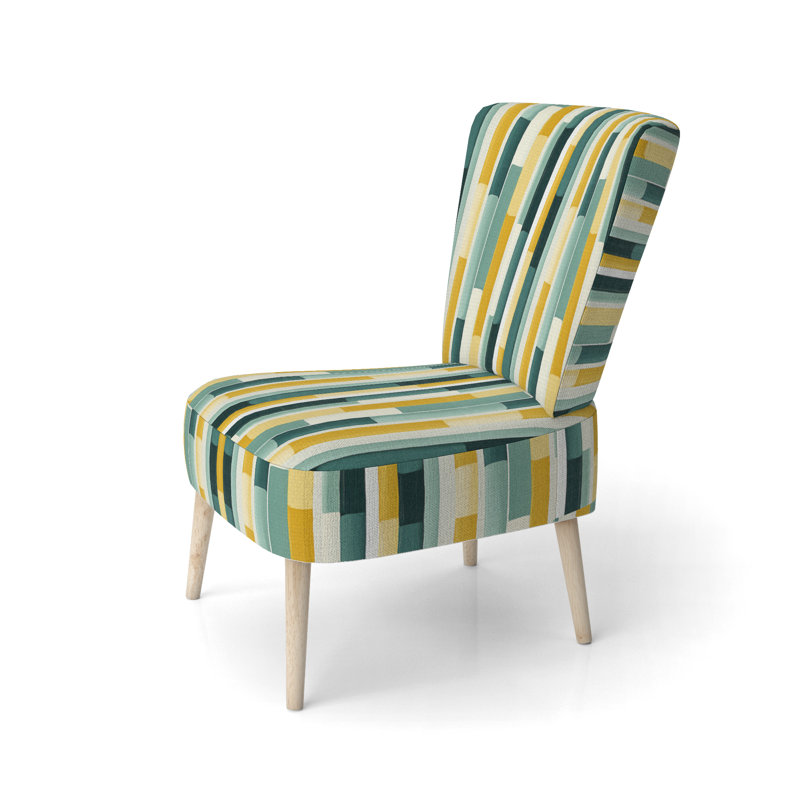 Chaise d'appoint rembourrée moderne et contemporaine Jungle