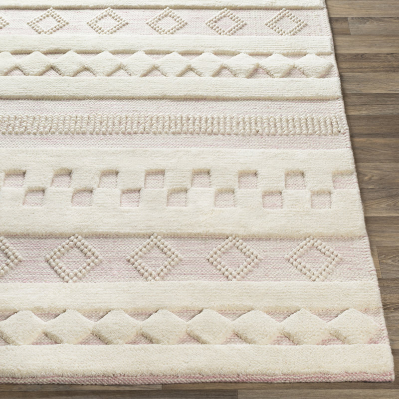 Anisor Wool Striped Indoor Rug, Rectangle 2' x 3'