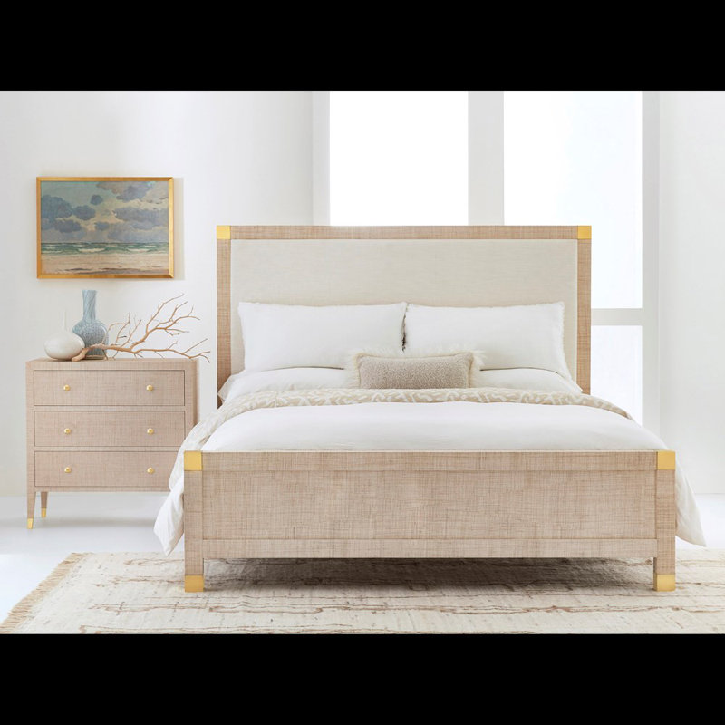 Palmetto Linen Bed