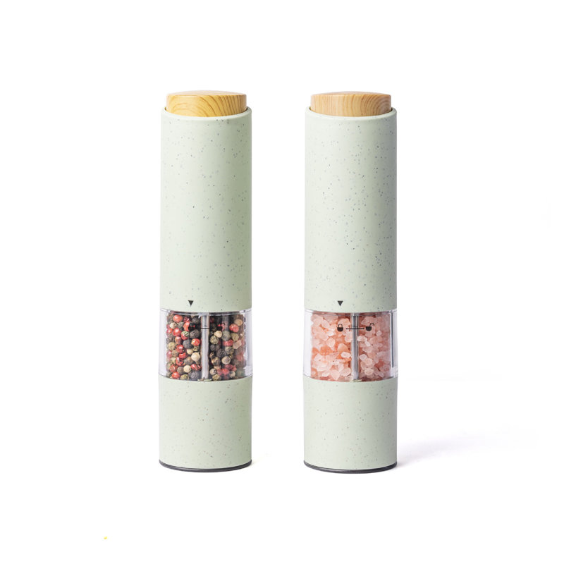 Brand Salt & Pepper Mill Set, Green