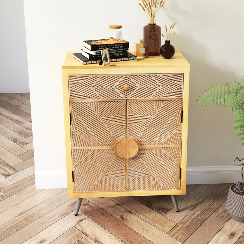 Armoire décorative exquise avec tablette réglable