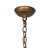 Kennardi 6 - Light Steel Dimmable Chandelier