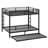 Metal Bunk Bed With Trundle