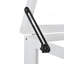 Banc de rempotage avec boîte de rangement mobile et tablettes réglables-674545317