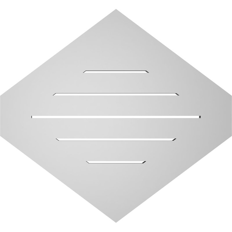 Pente verticale verticale en uréthane 9 pi, H 1 po x l 26 po x L 24 po