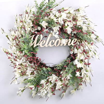 Berry 24" Silk Wreath