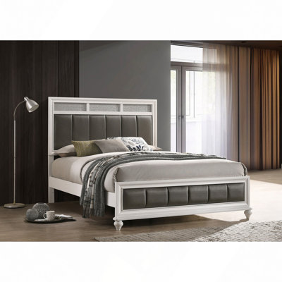 Upholstered Panel Bed
