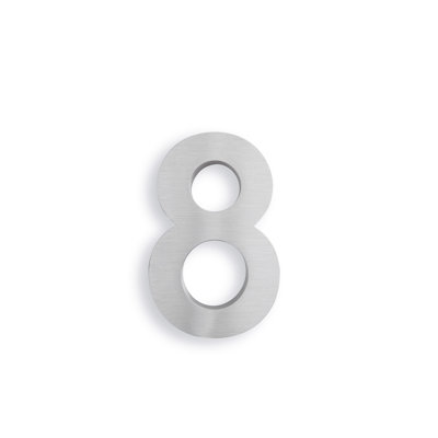 6'' H Stainless Steel House Number