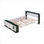 Full Size Platform Bed With Trundle,Storage Headboard And Footboard,USB Charging Design-1387346249