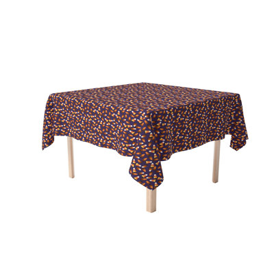 Hackensack Geometric Halloween Tablecloth