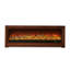 Meuble télé avec foyer en bois manufacturé brun massif-201426426-201426429