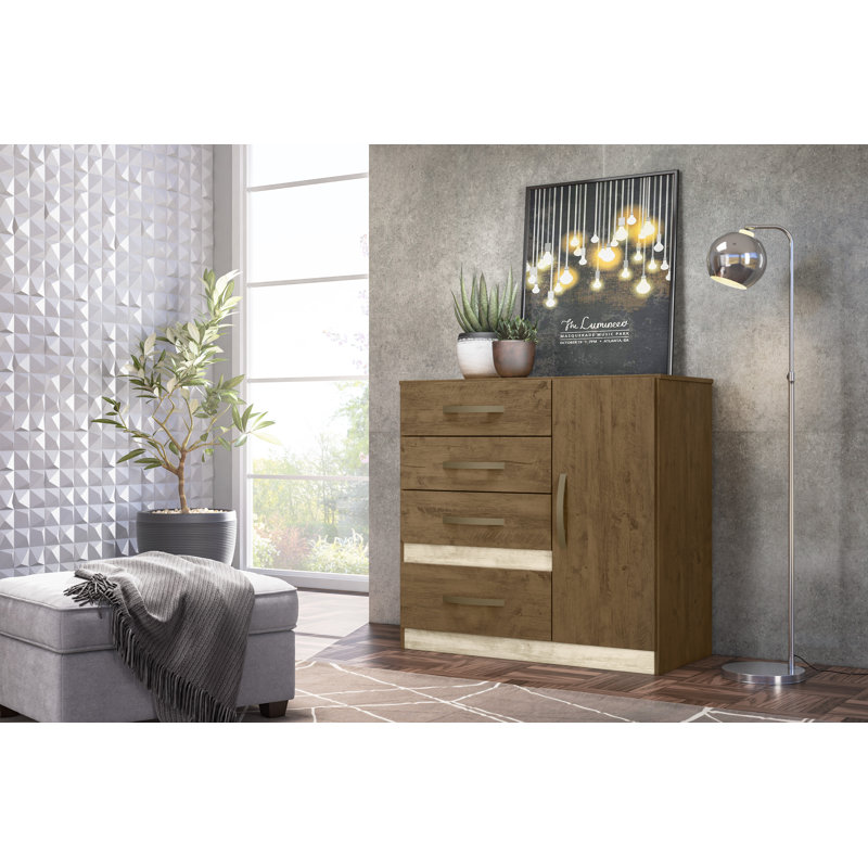 Chesternight Accent Cabinet, Brown/Beige