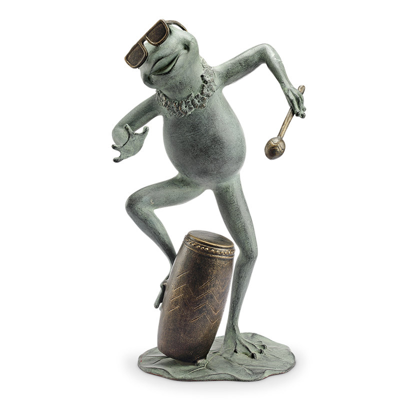 Frog Metal Garden Statue
