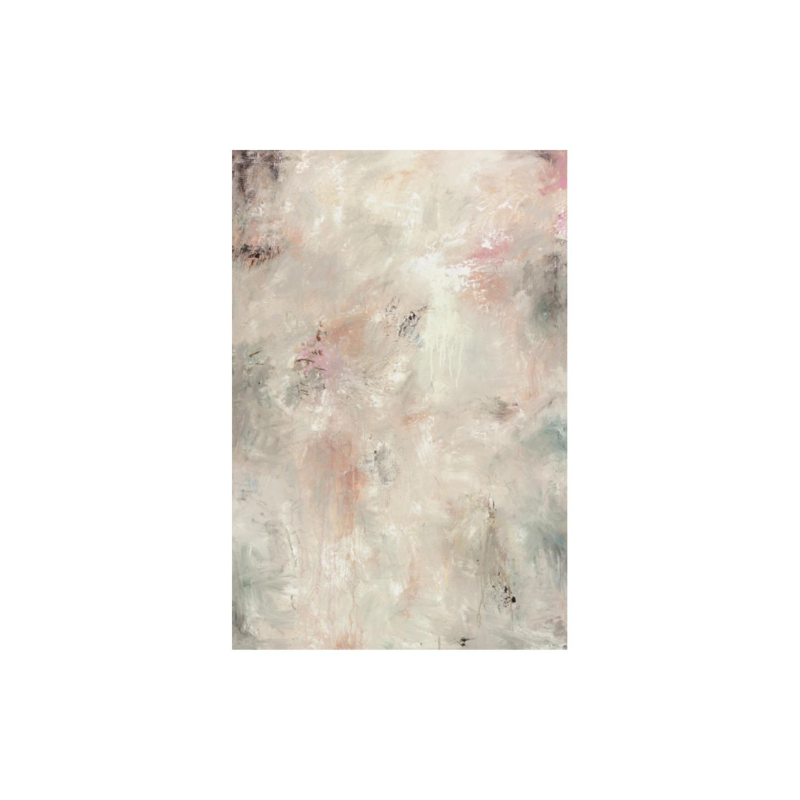 Pemanent Rosette by Samuel Kane, Image Brush Gel, 36" H x 24" W x 1.5" D