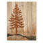 Cèdre d'automne forêt d'automne - impression traditionnelle en bois doré sur bois de pin naturel-1804486508