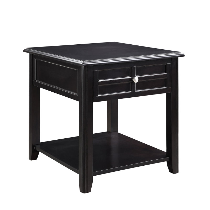 Corbin End Table with Storage, 24" H x 24" W x 27" D