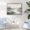 «Morning Autumn Mist Over The Lake I», reproduction sur toile