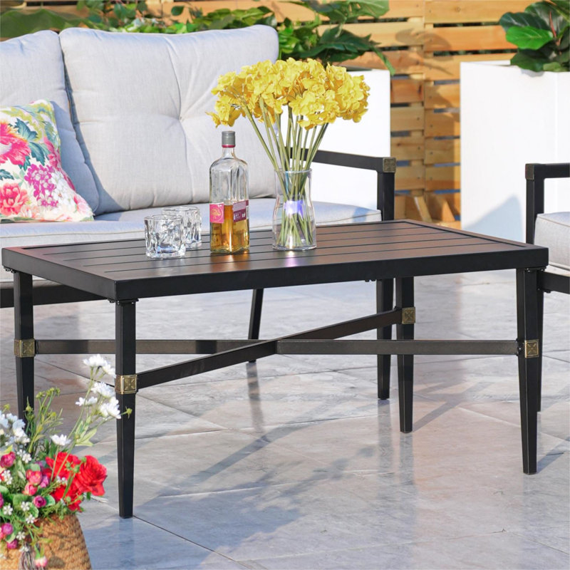 Table de groupe d'extérieur pour 4 personnes Diannah