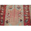 Geometric Red   Runner Rug 3x10