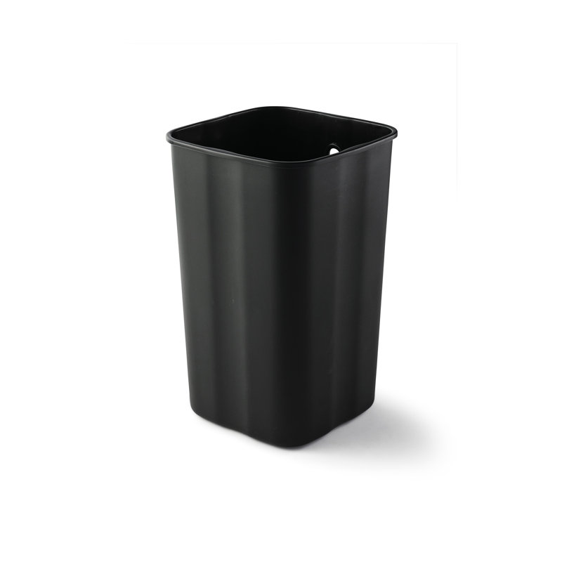 Bac à capteur carré en acier inoxydable 3 gallons avec couvercle en acier inoxydable
