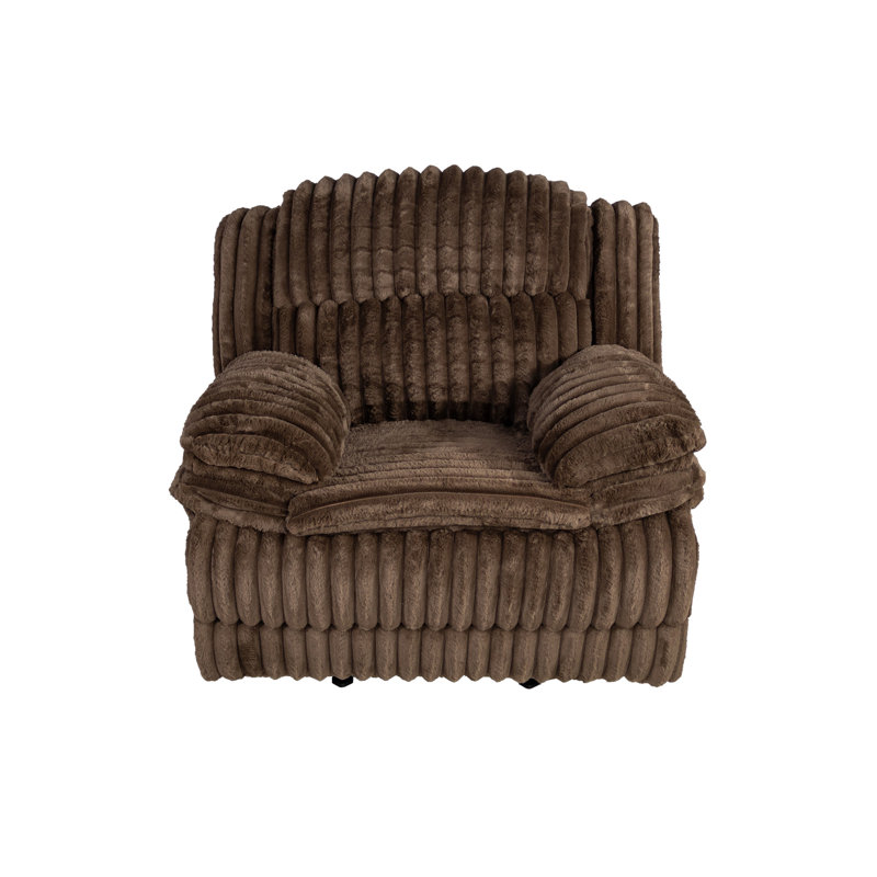 Fauteuil inclinable Adeltraud, Chocolat