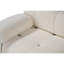 Canapé moderne 3 places, tissu blanc, 114,2 po x 37,4 po x 29,5 po | Cadre en bois et bois aggloméré BEECH | 100% polyester, dossier et accoudoirs amovibles | 28 mousse de mousse pour un confort moelleux | Tissu facile à nettoyer, style de vie éléga