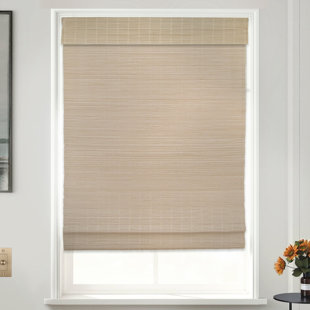 Sheer Bamboo Roman Shade
