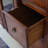 Modern Walnut Solid Wood Accent Cabinet