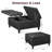 Pirja Faux Leather Ottoman-733566077