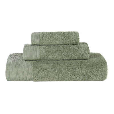 Ensemble de serviettes en rayonne de bambou et en coton mélangé hypoallergénique