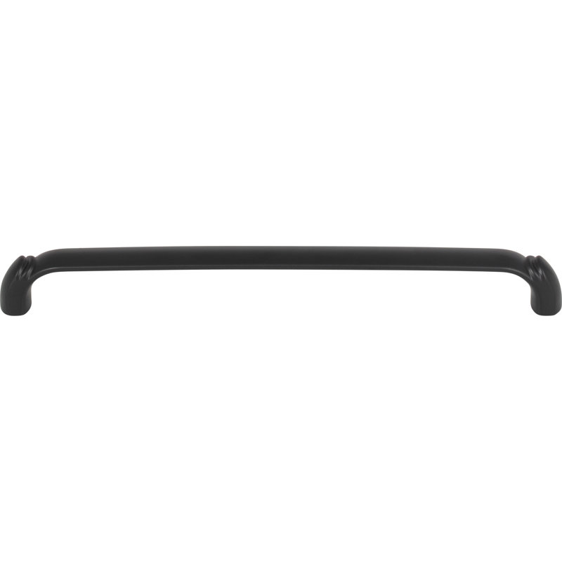 Pomander Bar pull, Flat Black, 8 13/16" Center to Center