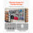 4 x 4 ft Slat Wall Panelling MDF Garage Slatwall with Modular Design-798089042