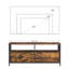 Pamlico Unfinished TV Stand for TVs up to 55"