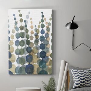 Pompom Botanical II - Wrapped Canvas Painting