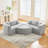 115"W 4-Piece Upholstered Sectional-1592028612