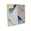 Geometric Palette Lacquered With Cork Backing Geometric Round Placemat