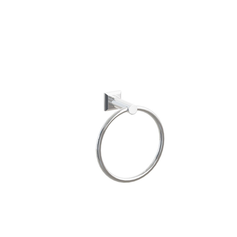 Anneau à serviettes Emtek, Chrome poli