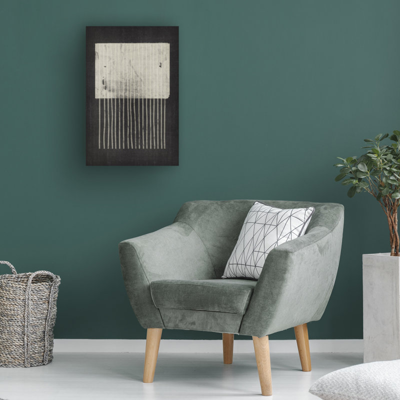 Œuvre sur toile méduse, H 19 po x l 12 po