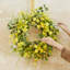 Handcrafted Faux Daisy 20" Wreath