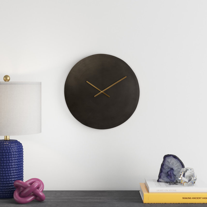 Horloge murale Jairo, Petit, Noir