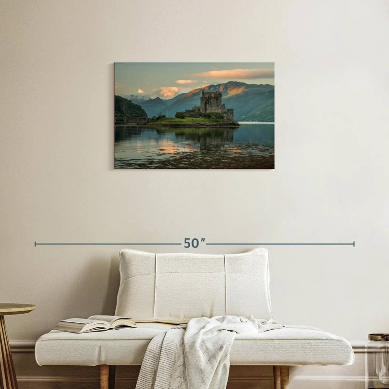Lilie Eilean Donan Castle West, H 20 po x l 30 po