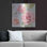 «Boho Bouquet III Blue» par James Wiens, art mural en métal, 12 po x 12 po