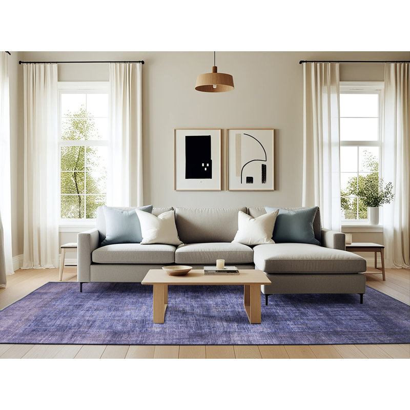 Tapis oriental mauve, Rectangle 6 pi x 9 pi
