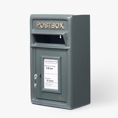 Roper Metal Wall Mounted Letter Box