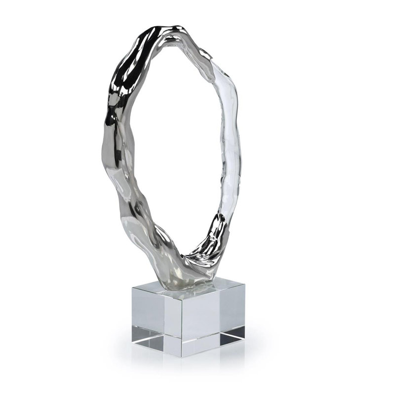 Metallic Ice Sculpture, Large Nickel, Nickel
